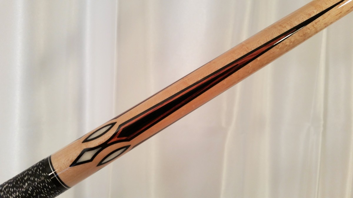 Leonard Bludworth pool cue stick for sale by Custom Billiard Cue.