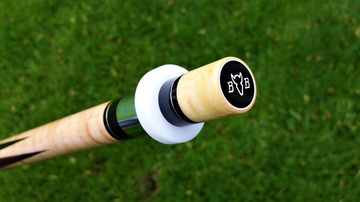 The Rattle Ring For Sale Keeps your custom pool cue safe.