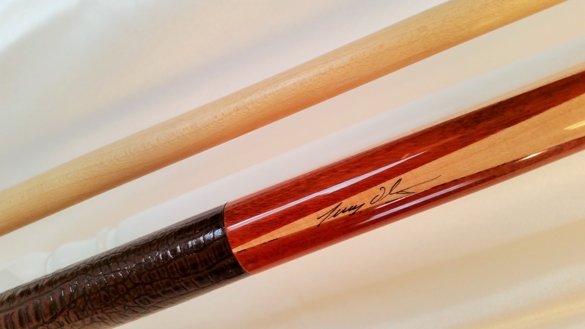 Jerry Olivier Custom Built Pool Cue For sale.