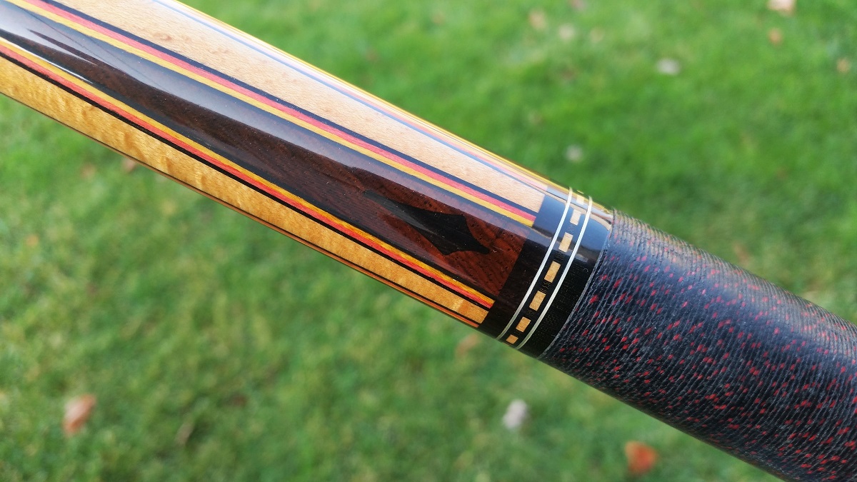 Tim Scruggs Vintage Custom Collectible Pool cue Stick For Sale
