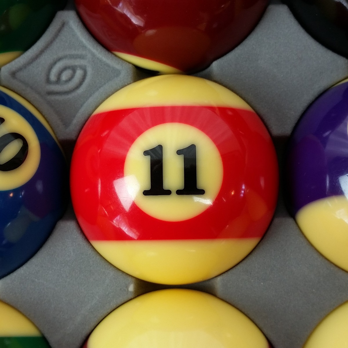 Aramith Super Pro Cup Pool Balls Used For Sale