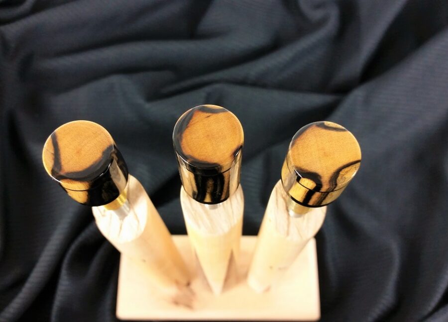 Joint Protectors / Black & White Ebony - Image 7