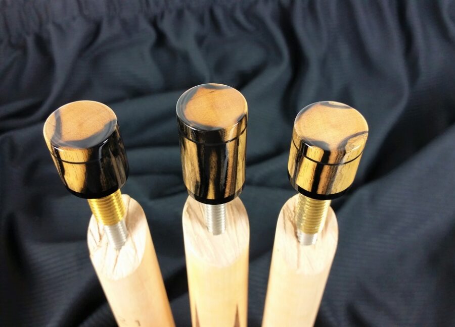 Joint Protectors / Black & White Ebony - Image 4