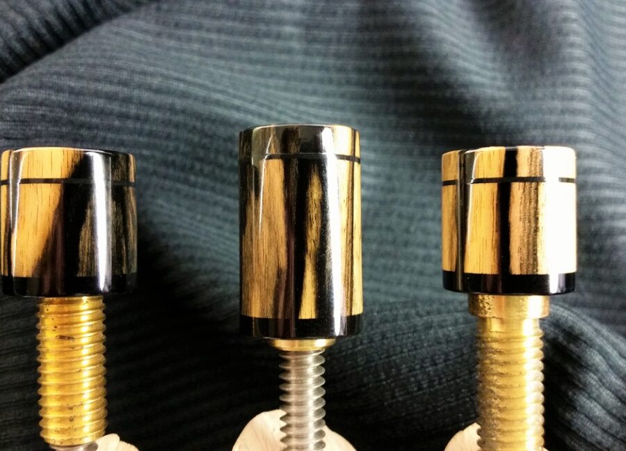 Joint Protectors / Black & White Ebony - Image 10