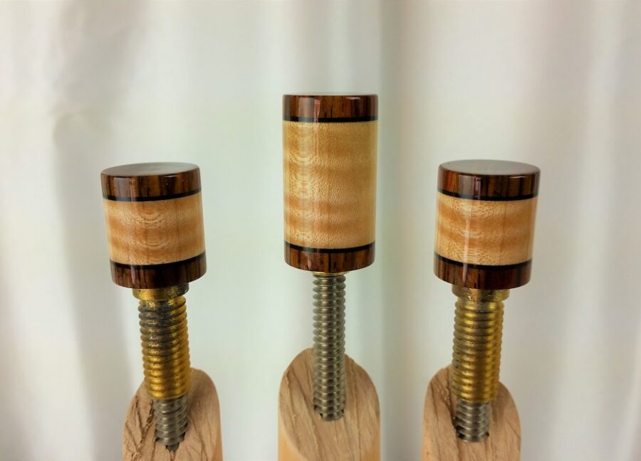 Joint Protectors / Curly Maple & Cocobolo - Image 8