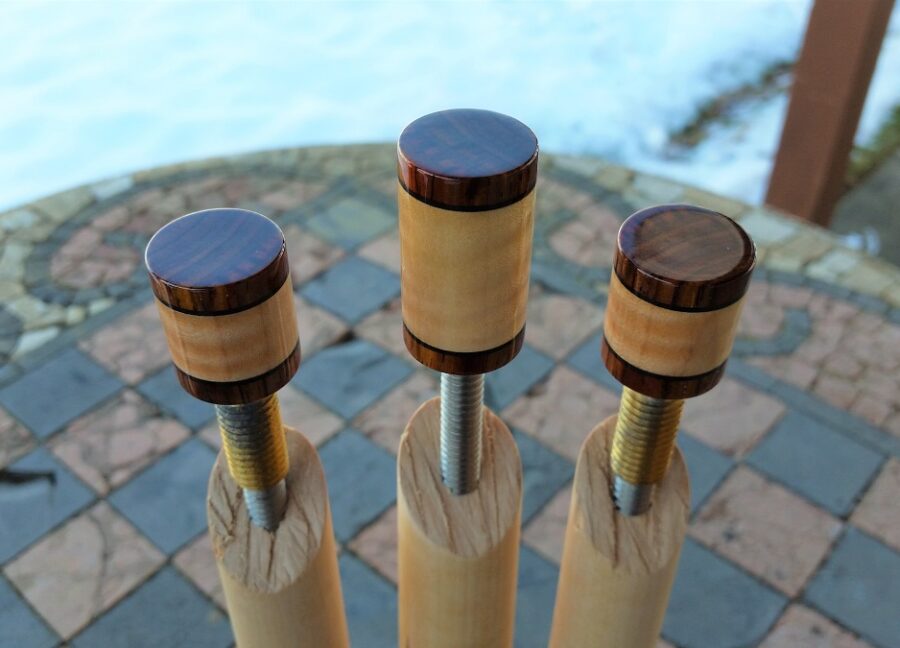 Joint Protectors / Curly Maple & Cocobolo - Image 11