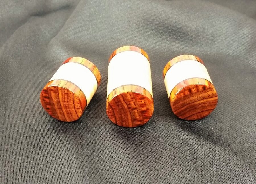 Joint Protectors / Curly Maple & Cocobolo - Image 5