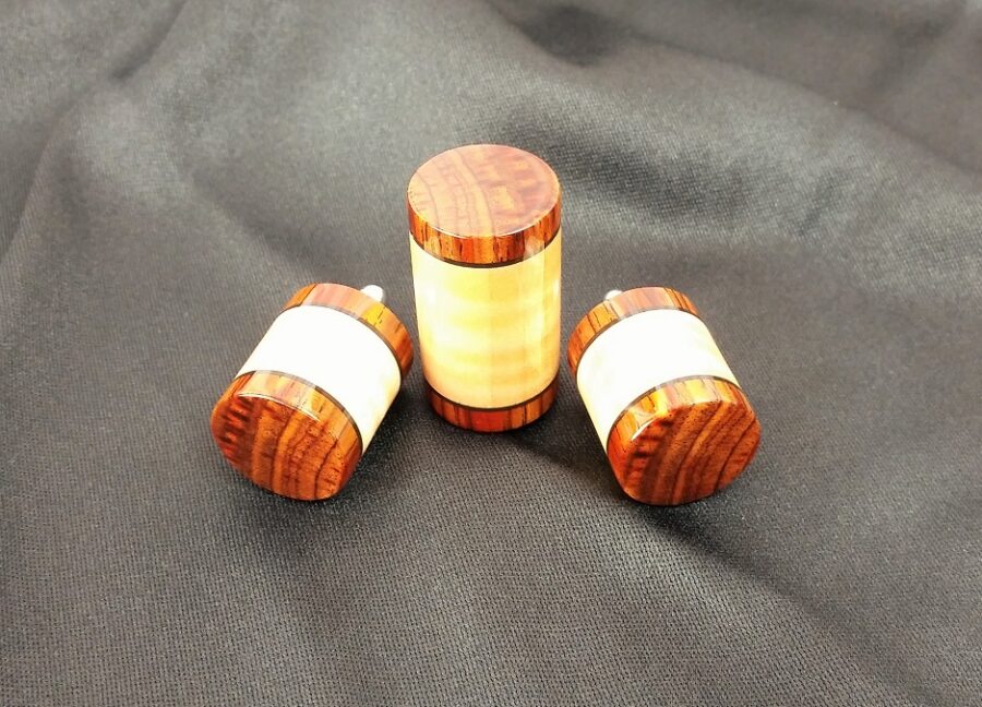 Joint Protectors / Curly Maple & Cocobolo - Image 7