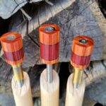 Tulip Wood & Purple Heart Custom Joint Protectors (4)