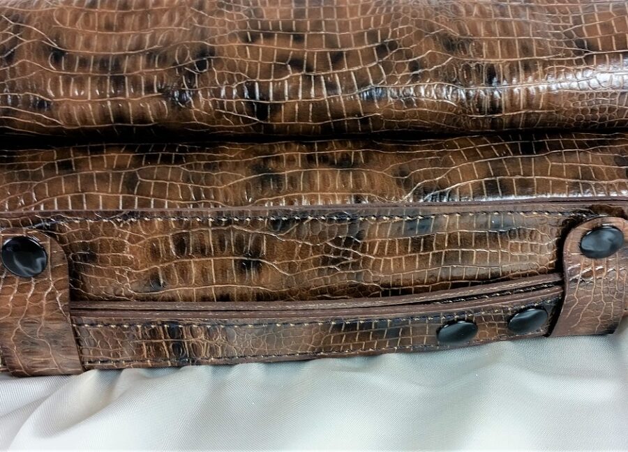 It's George 3x6 Brown Gator Print Leather - Image 12