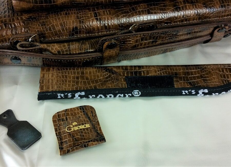 It's George 3x6 Brown Gator Print Leather - Image 15
