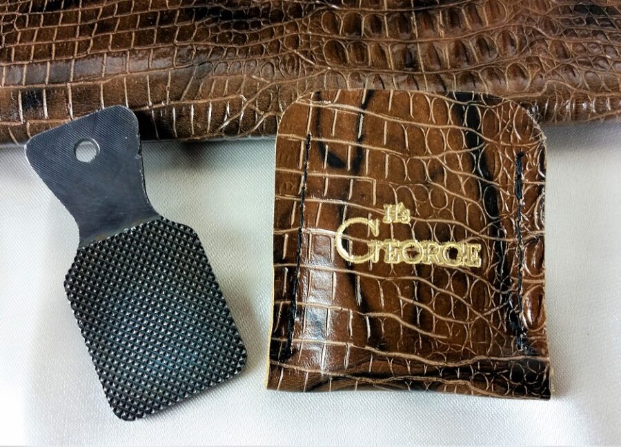 It's George 3x6 Brown Gator Print Leather - Image 4