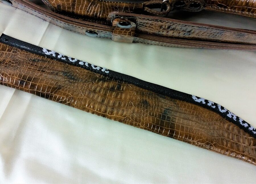 It's George 3x6 Brown Gator Print Leather - Image 9