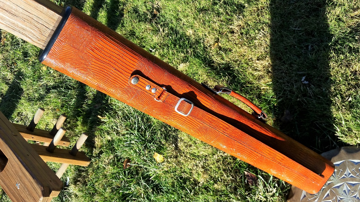 Ron Thomas 2x4 Custom Pool Cue Case For Sale