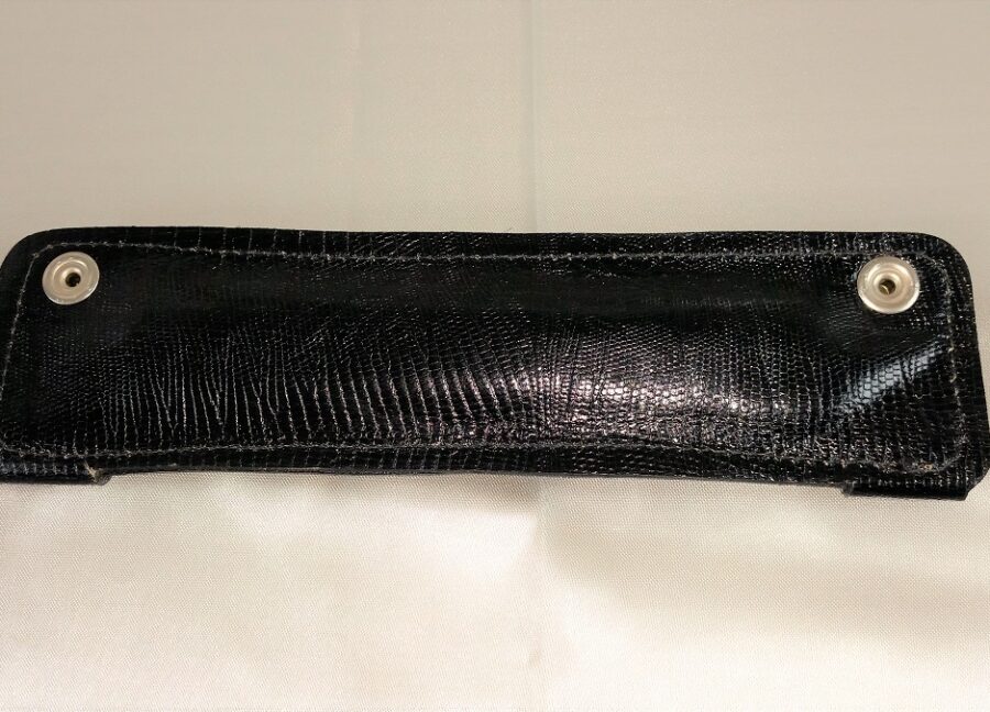 It’s George Black Lizard Print Strap Pad - Image 3